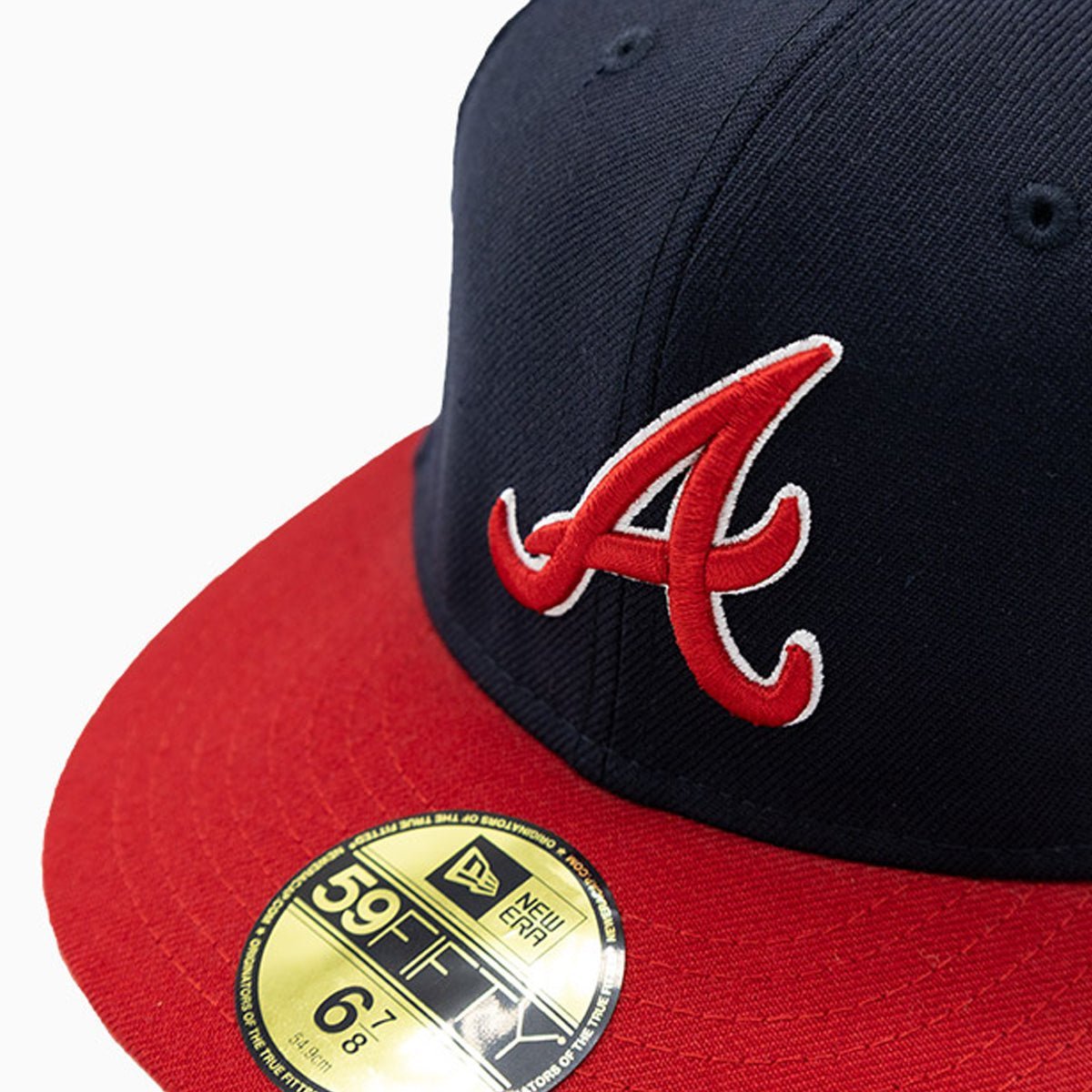 Atlanta Braves MLB 59FIFTY Fitted Hat New Era - Tops and Bottoms USA