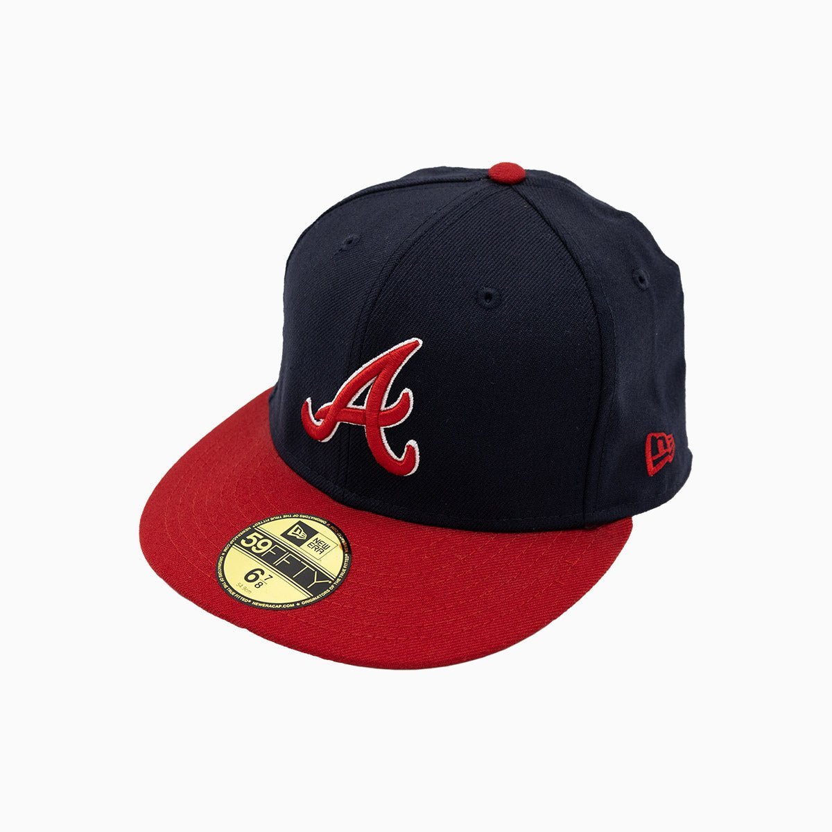 Atlanta Braves MLB 59FIFTY Fitted Hat New Era - Tops and Bottoms USA