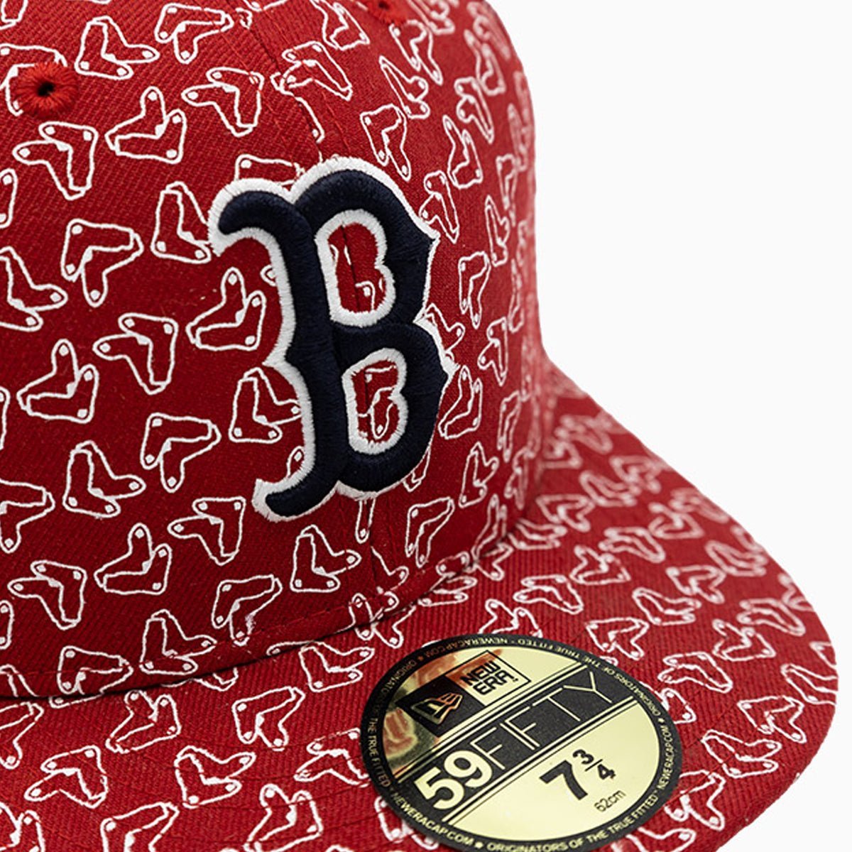 Boston Red Sox MLB 59FIFTY Fitted Hat New Era - Tops and Bottoms USA