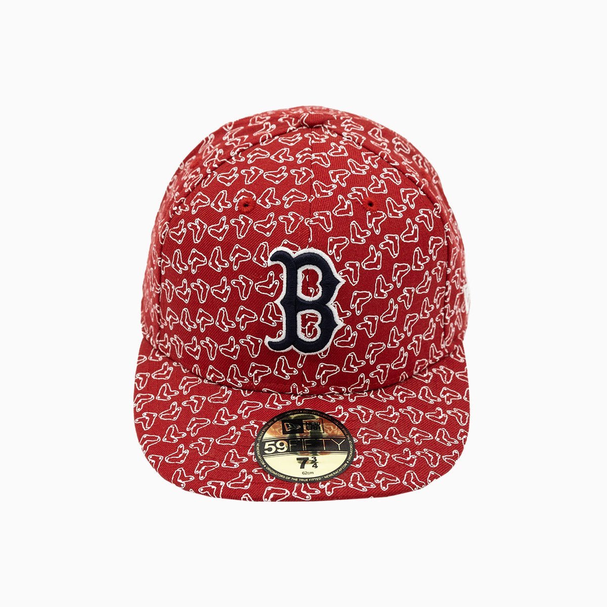 Boston Red Sox MLB 59FIFTY Fitted Hat New Era - Tops and Bottoms USA