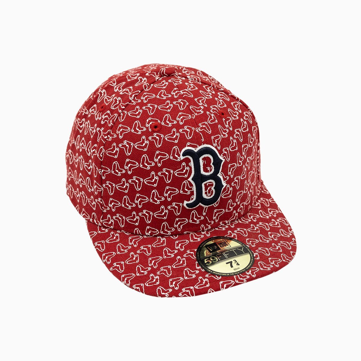 Boston Red Sox MLB 59FIFTY Fitted Hat New Era - Tops and Bottoms USA