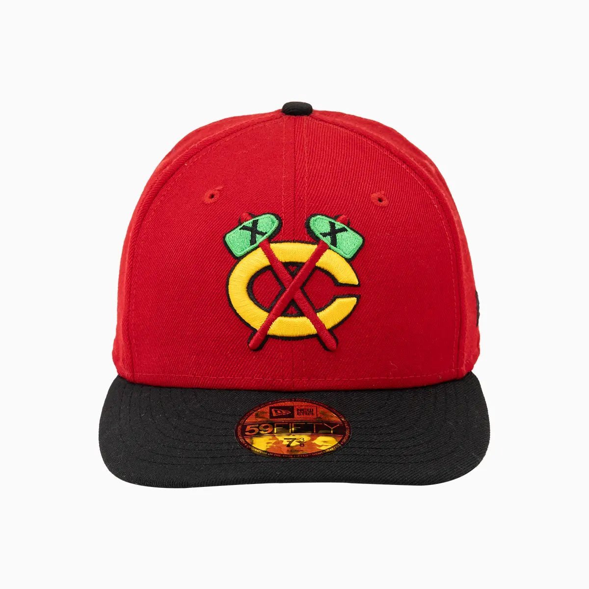 Chicago Blackhawks NHL 59FIFTY Fitted Hat New Era - Tops and Bottoms USA
