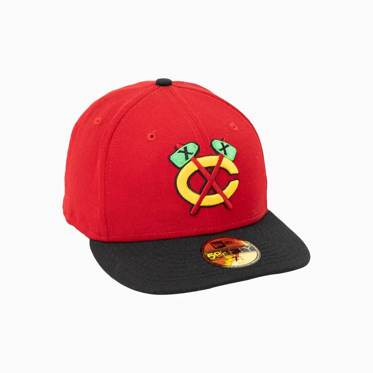 Chicago Blackhawks NHL 59FIFTY Fitted Hat New Era - Tops and Bottoms USA