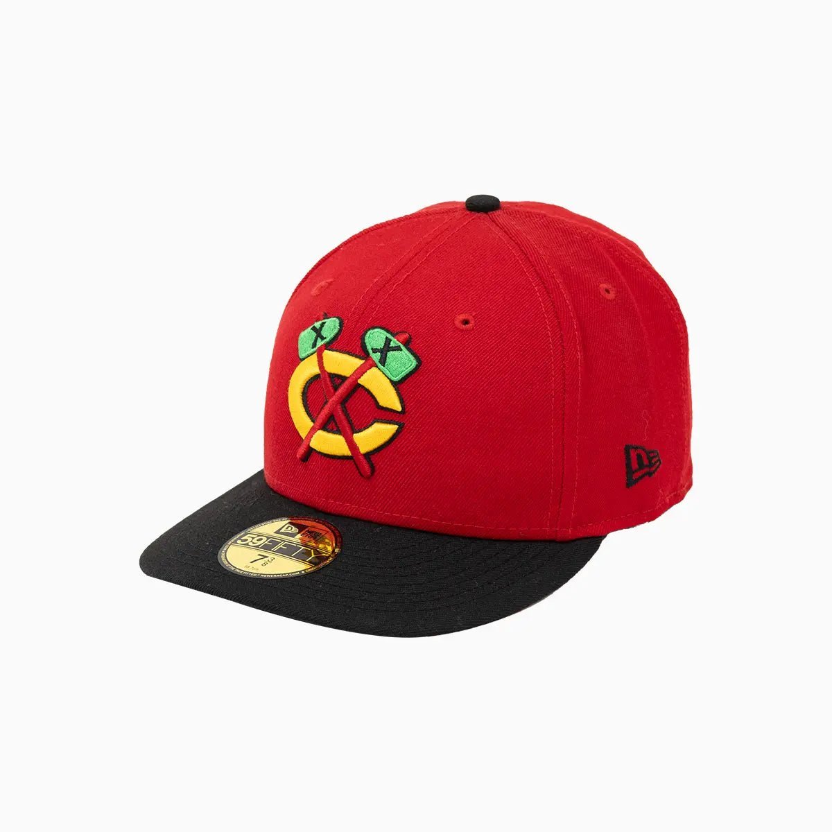 Chicago Blackhawks NHL 59FIFTY Fitted Hat New Era - Tops and Bottoms USA