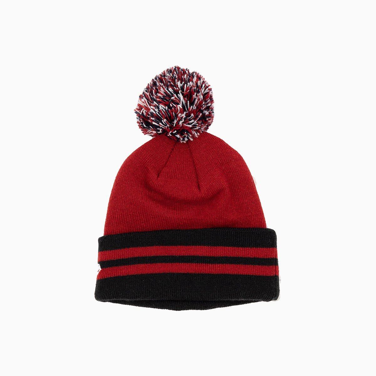 Kid's Chicago Bulls NBA Pom Beanie Knit Hat New Era - Tops and Bottoms USA