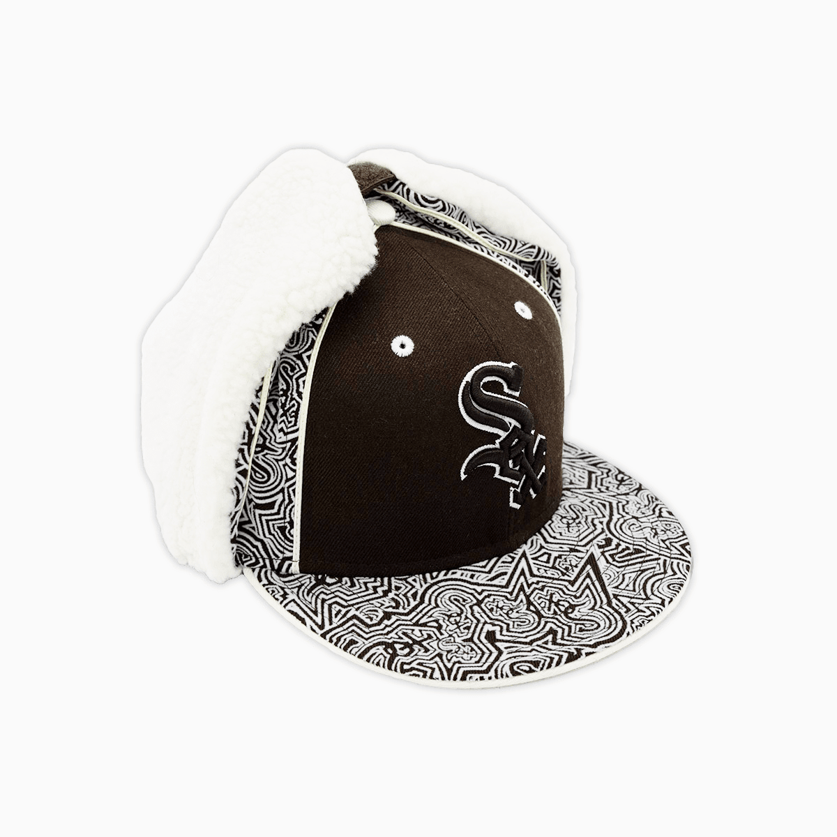 Chicago White Sox MLB Dog Ear 59FIFTY Fitted Hat New Era - Tops and Bottoms USA