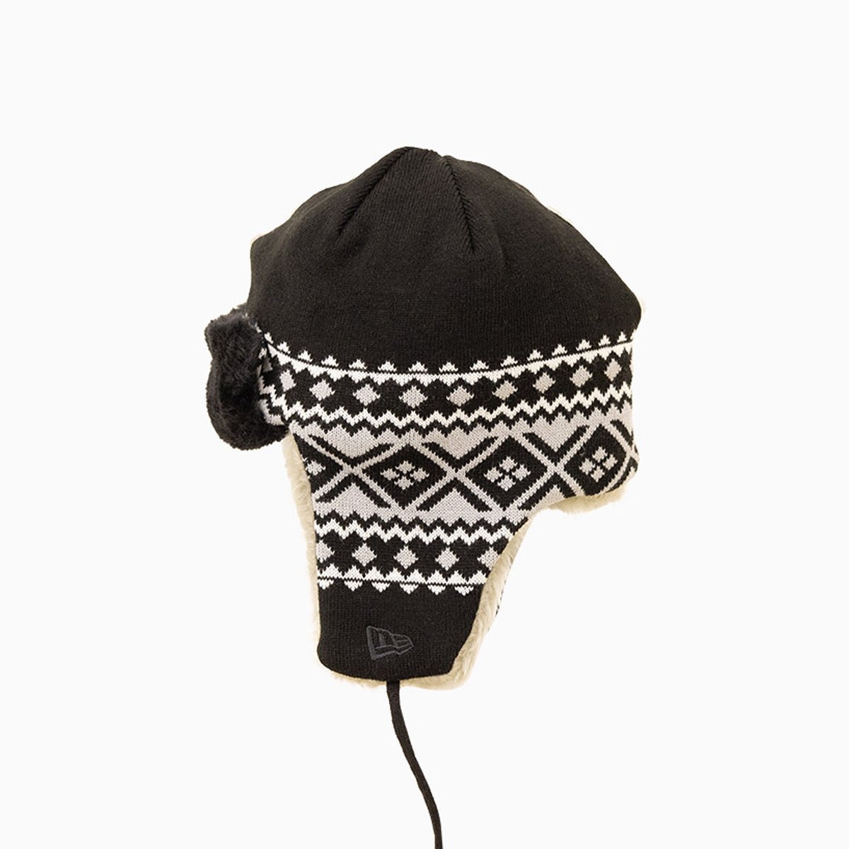 Chicago White Sox MLB Trapper Knit Cuff Beanie Hat New Era - Tops and Bottoms USA