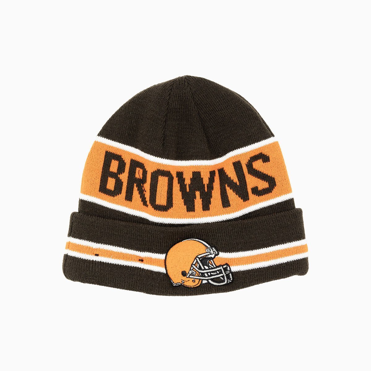 Cleveland Browns NFL Beanie Knit Hat New Era - Tops and Bottoms USA