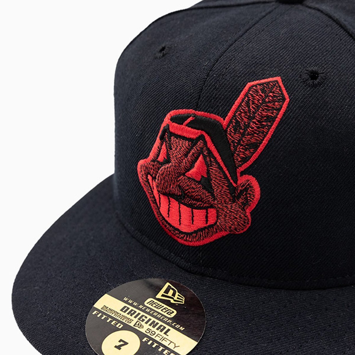Cleveland Indians MLB 59FIFTY Fitted Hat New Era - Tops and Bottoms USA