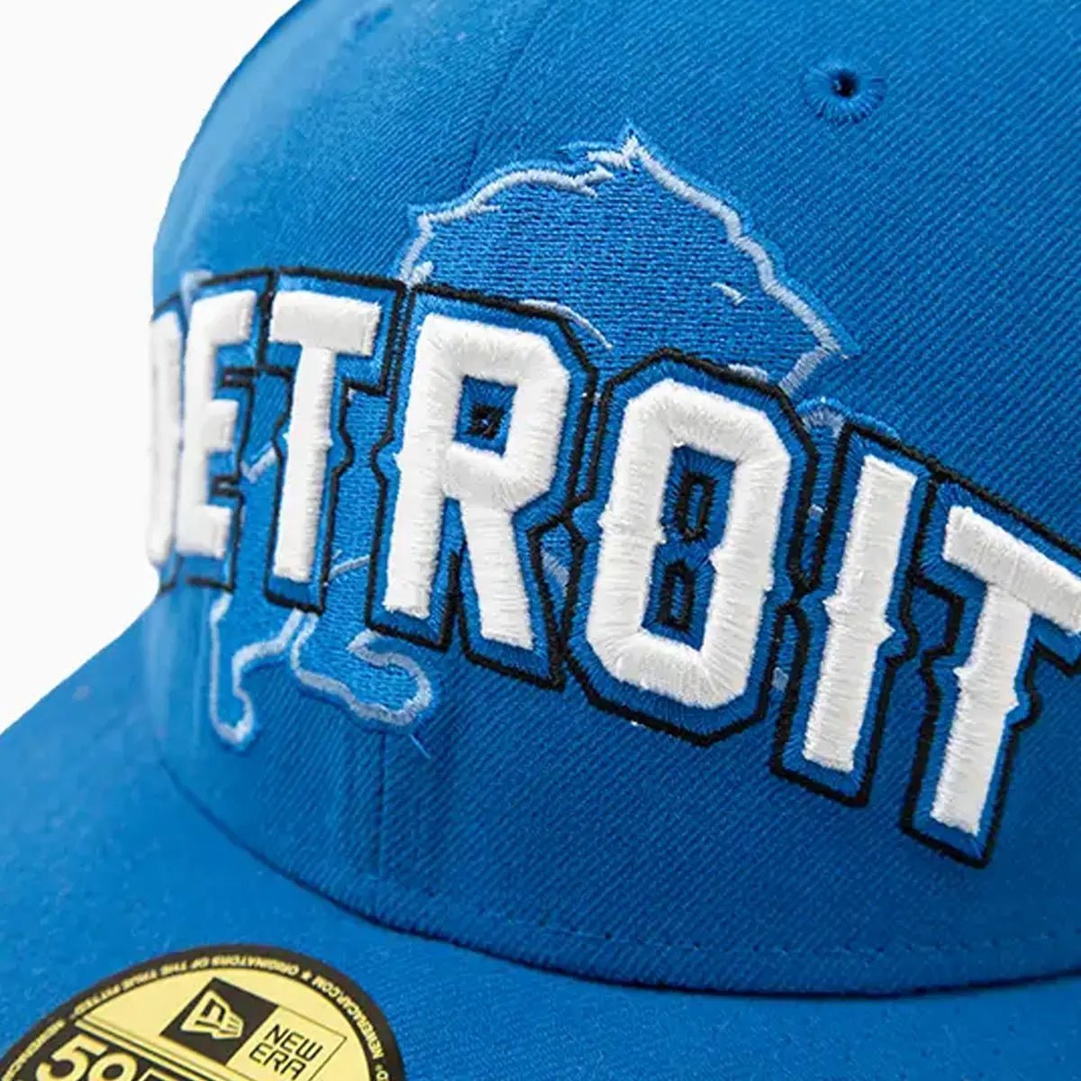 Detroit Lions NFL 59FIFTY Fitted Hat New Era - Tops and Bottoms USA