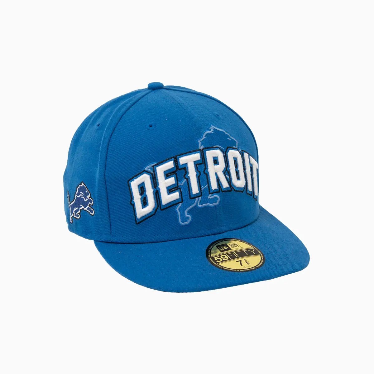 Detroit Lions NFL 59FIFTY Fitted Hat New Era - Tops and Bottoms USA