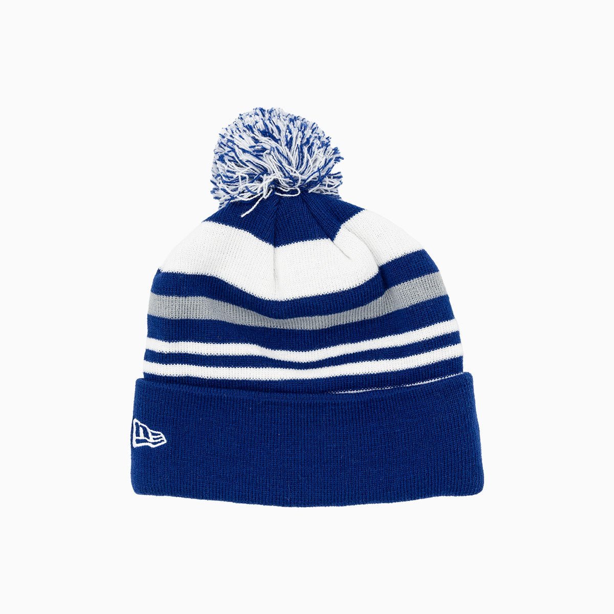 Indianapolis Colts NFL Pom Beanie Knit Hat New Era - Tops and Bottoms USA