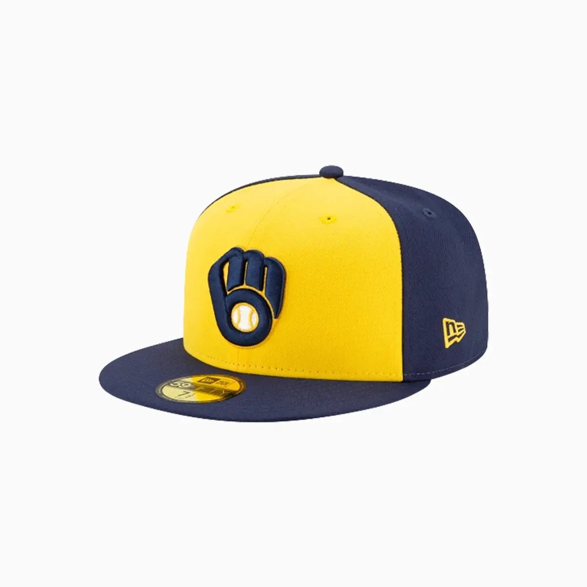 Milwaukee Brewers MLB Authentic Collection Alt 59FIFTY Fitted Hat New Era - Tops and Bottoms USA