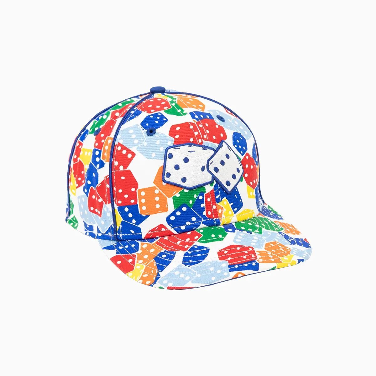 Multi Vintage Dice Gambling 59Fifty Fitted Hat New Era - Tops and Bottoms USA