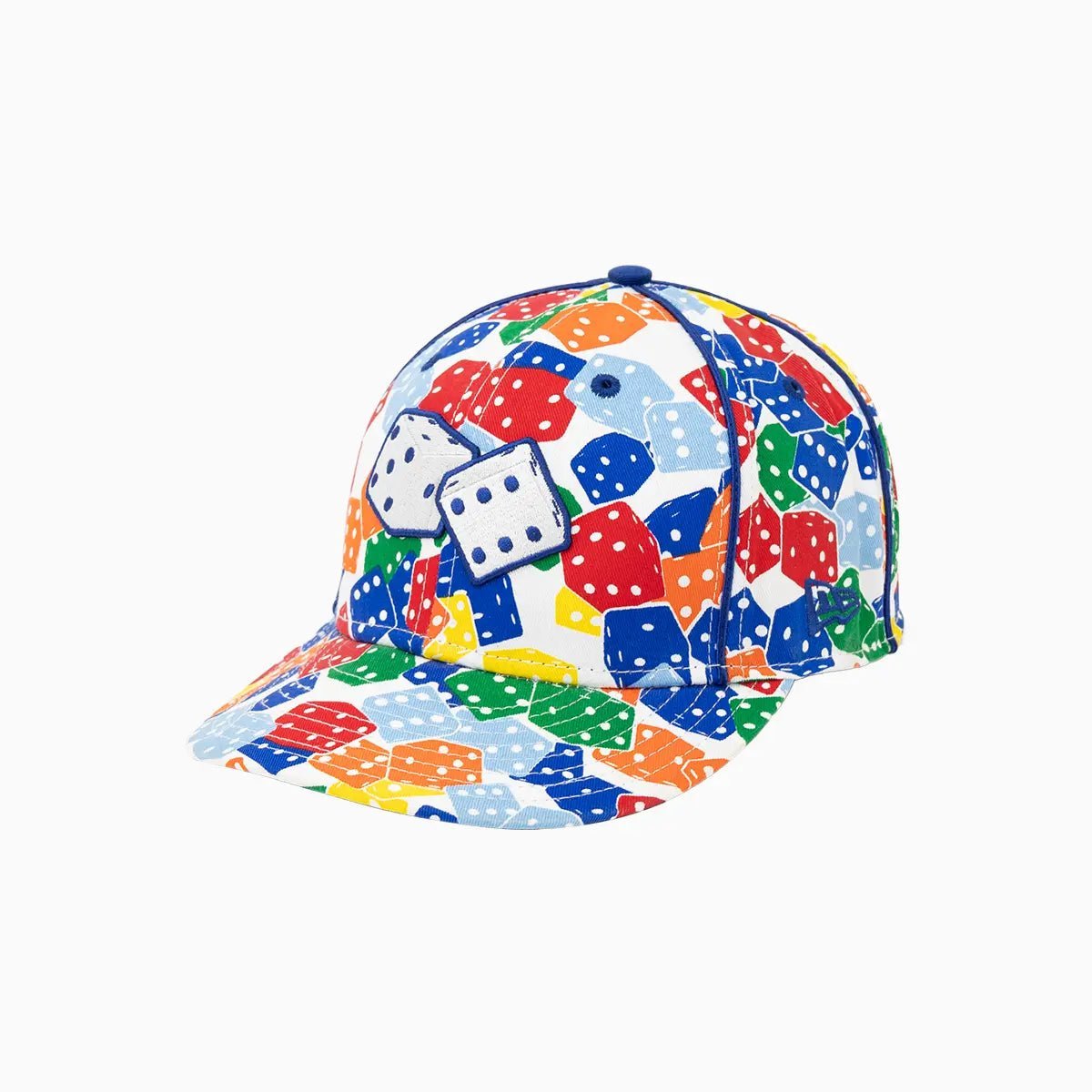 Multi Vintage Dice Gambling 59Fifty Fitted Hat New Era - Tops and Bottoms USA
