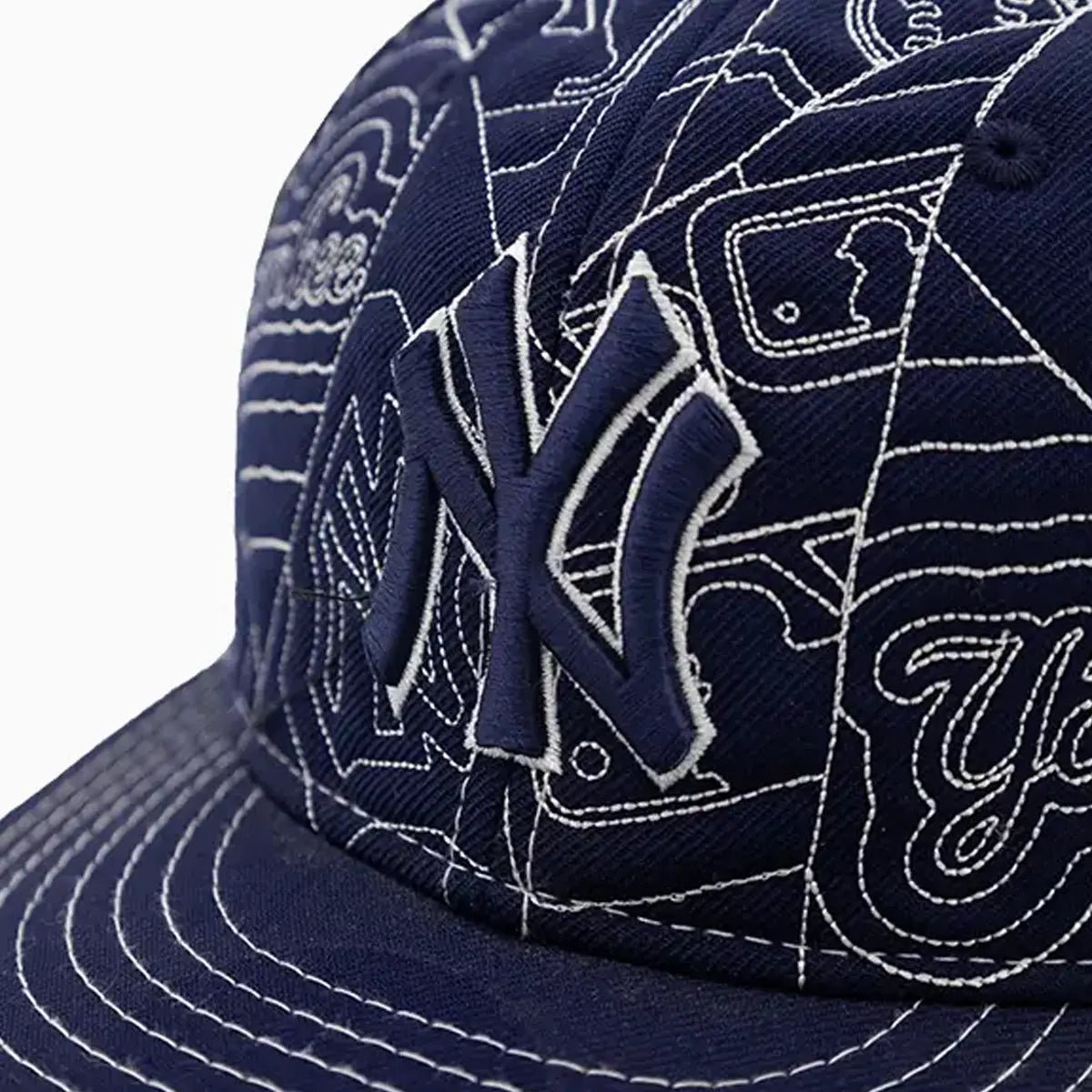 New York Yankees MLB 59Fifty Fitted Hat New Era - Tops and Bottoms USA