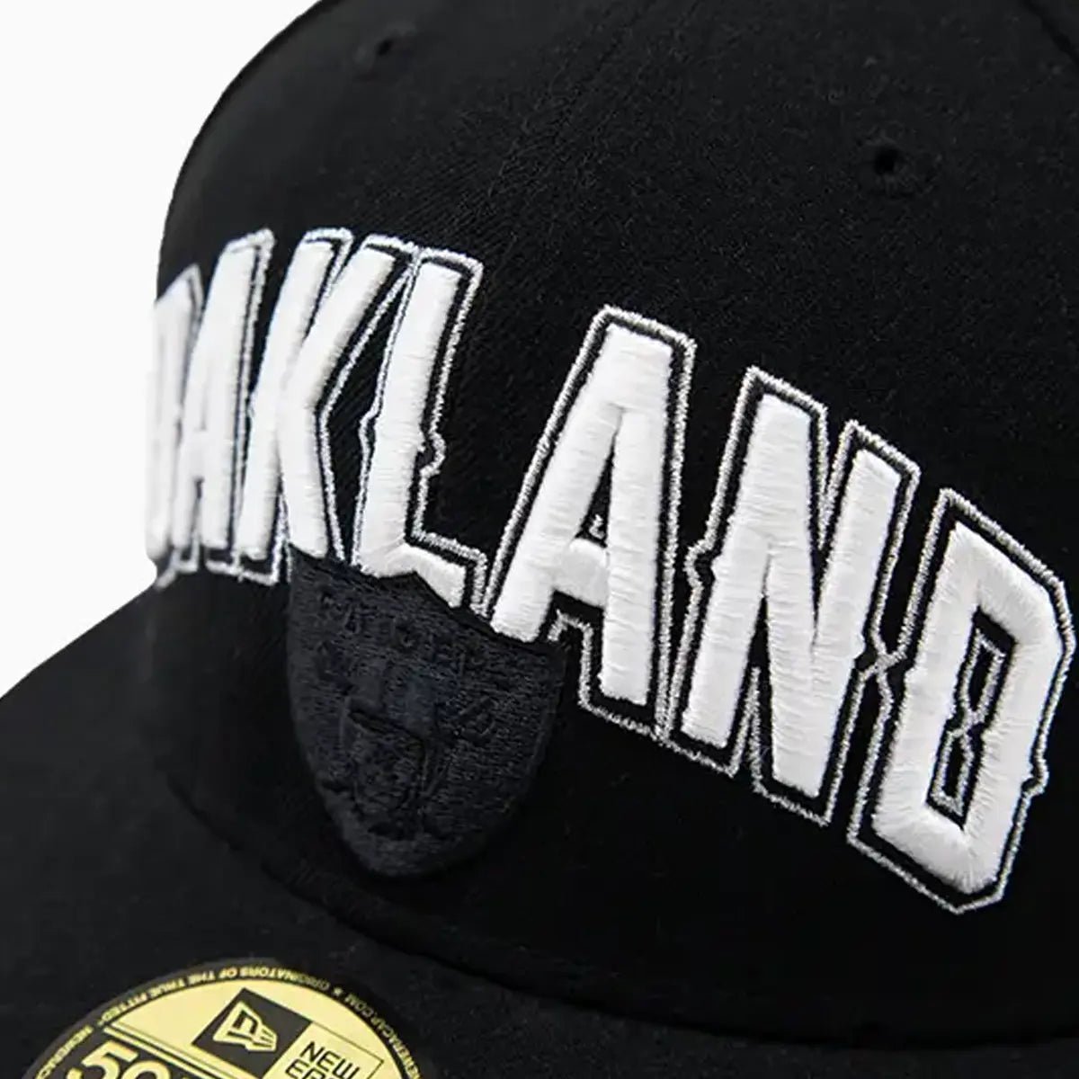 Oakland Raiders NFL 59FIFTY Fitted Hat New Era - Tops and Bottoms USA