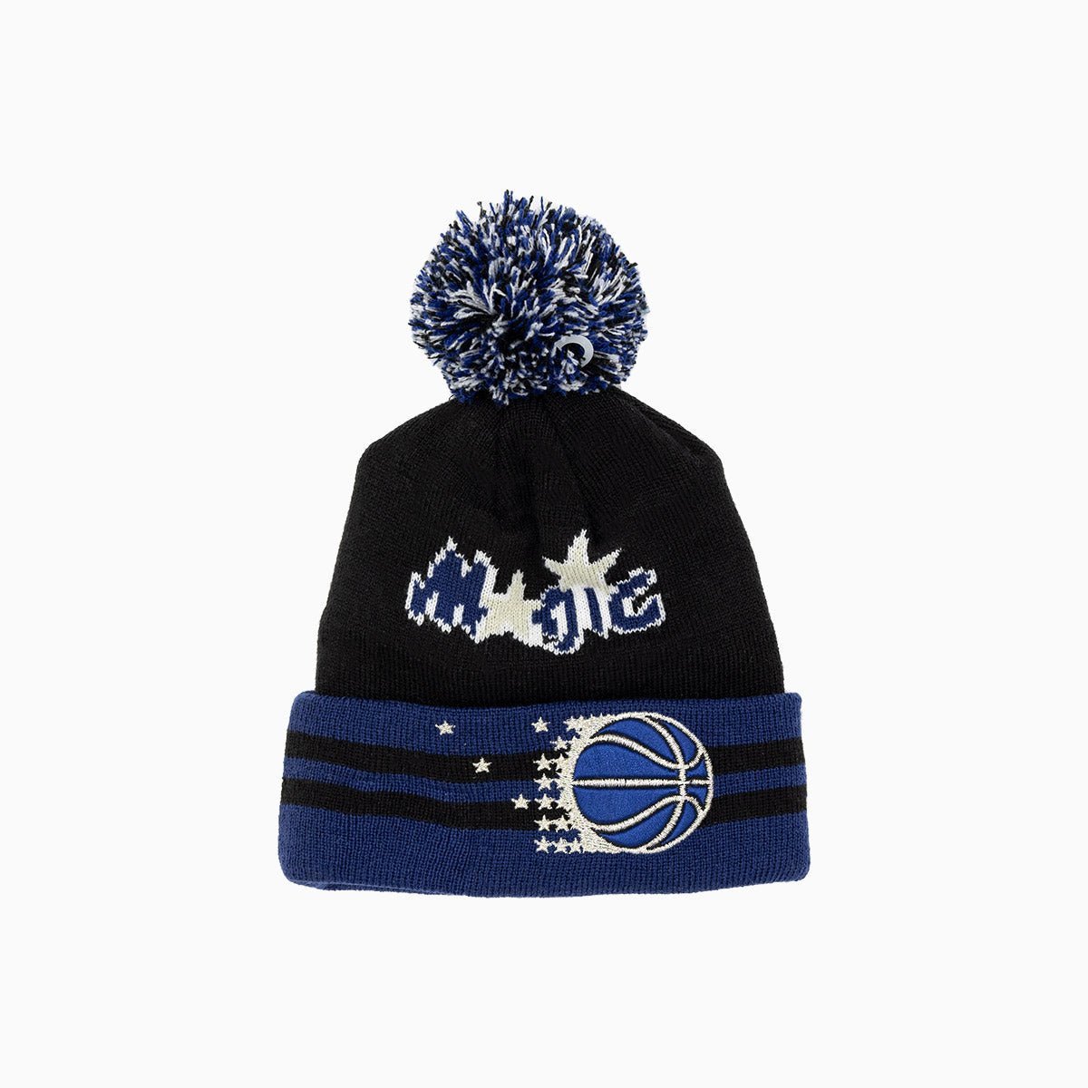 Kid's Orlando Magic NBA Pom Beanie Knit Hat New Era - Tops and Bottoms USA
