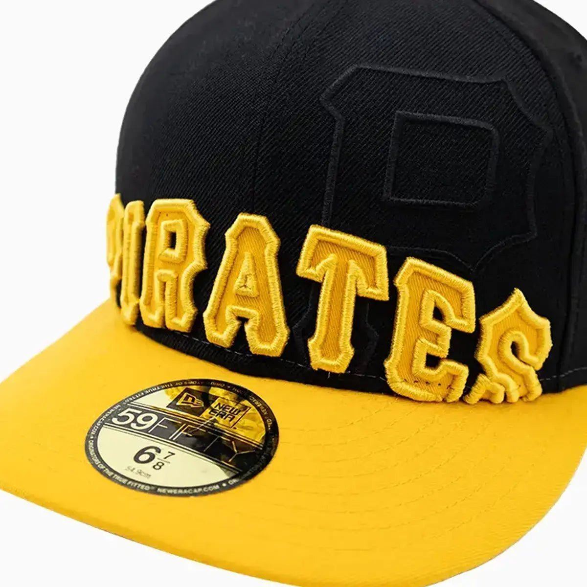 Pittsburgh Pirates MLB 59Fifty Fitted Hat New Era - Tops and Bottoms USA