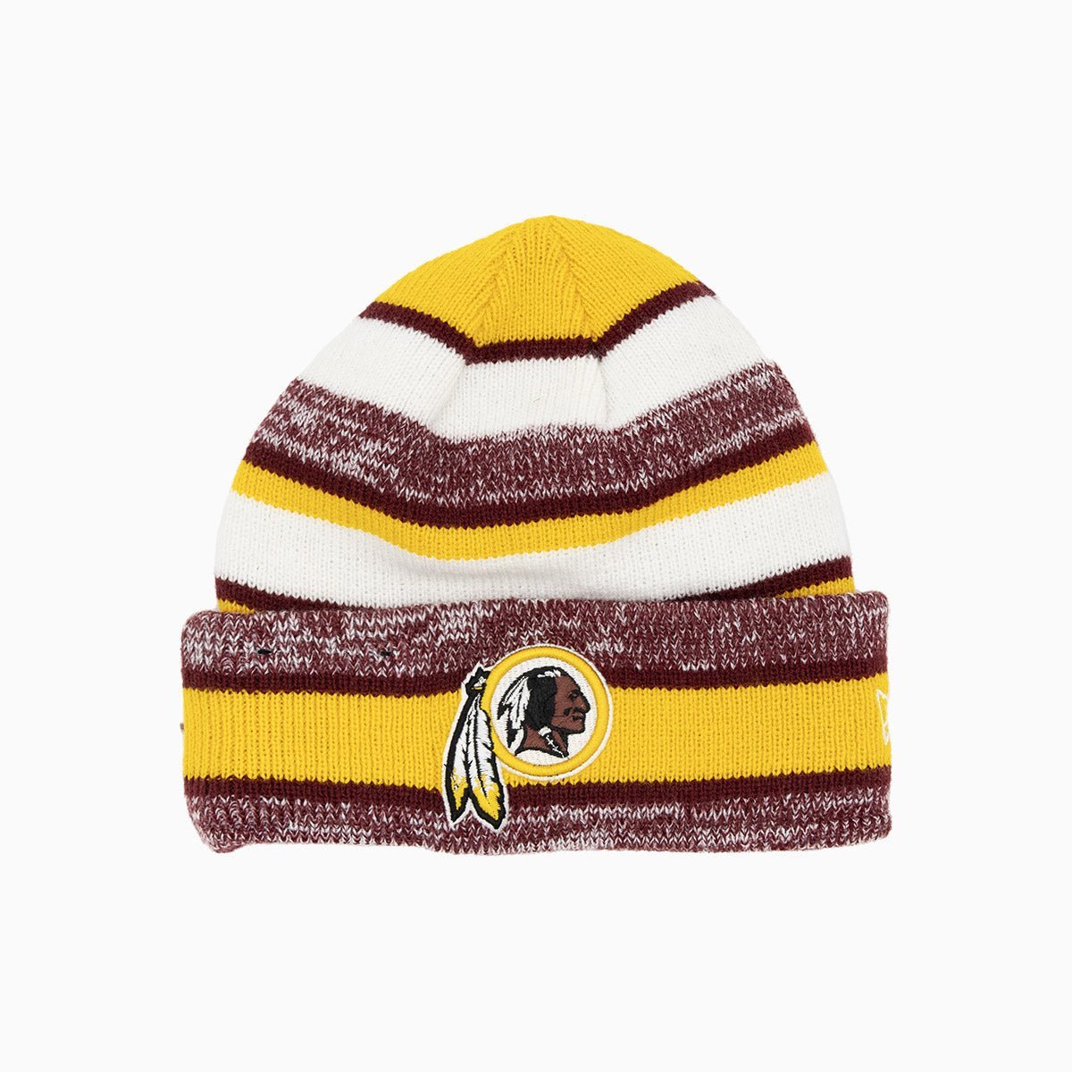 Washington Commanders NFL Beanie Knit Hat New Era - Tops and Bottoms USA
