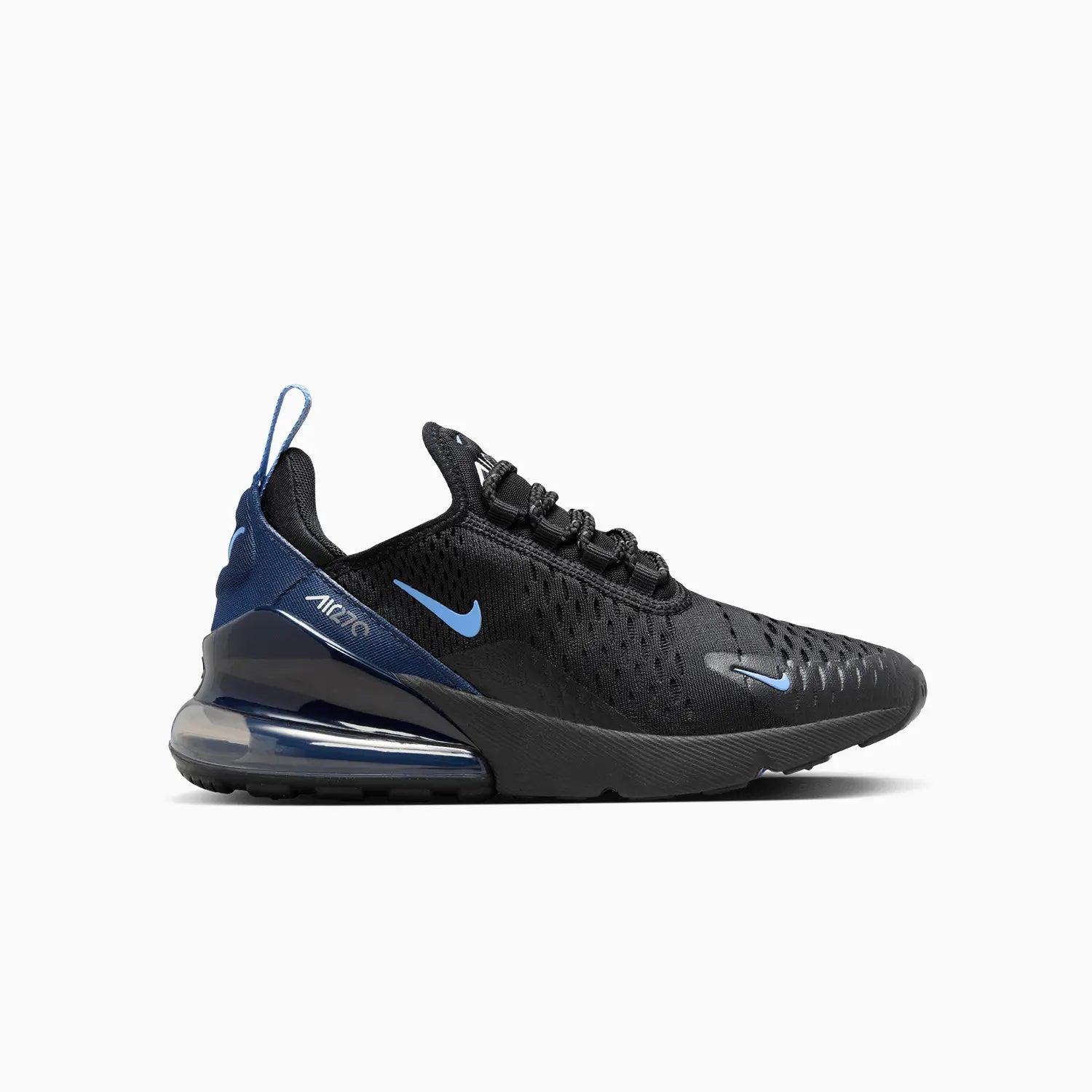 Nike Kid s Air Max 270 Grade School Black Royal Midnight Navy 5