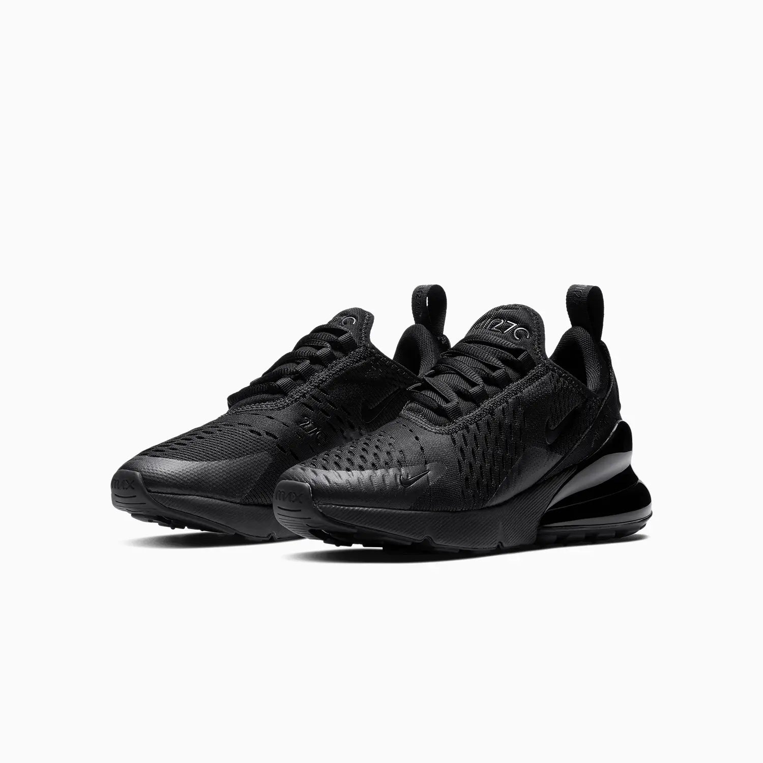 Kid's Air Max 270 "Triple Black" Grade School