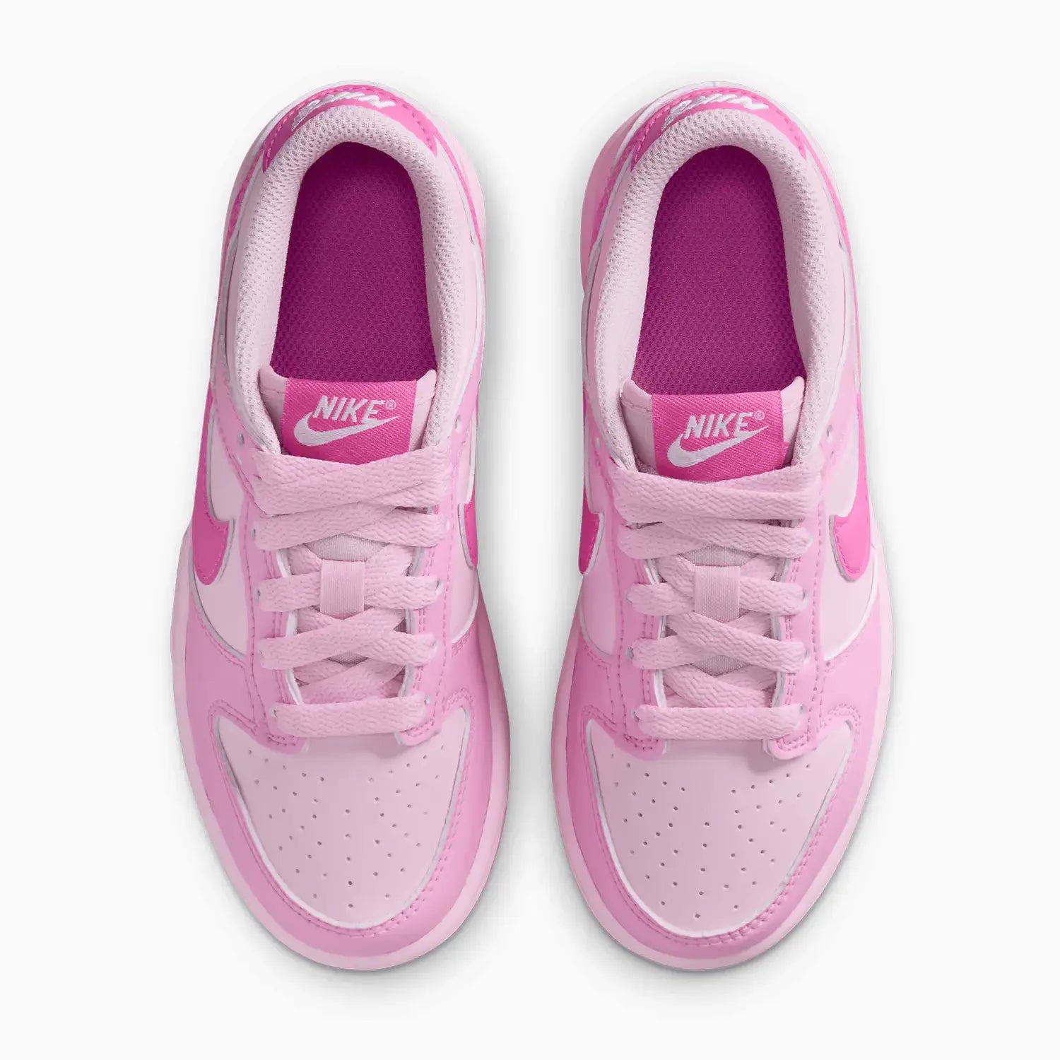Kid's Dunk Low "Pink Rise Pink Foam" Pre School