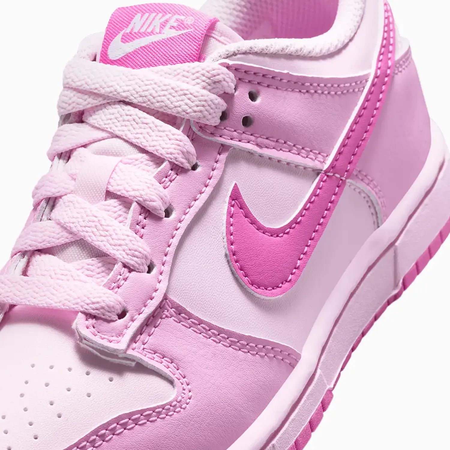 Kid's Dunk Low "Pink Rise Pink Foam" Pre School