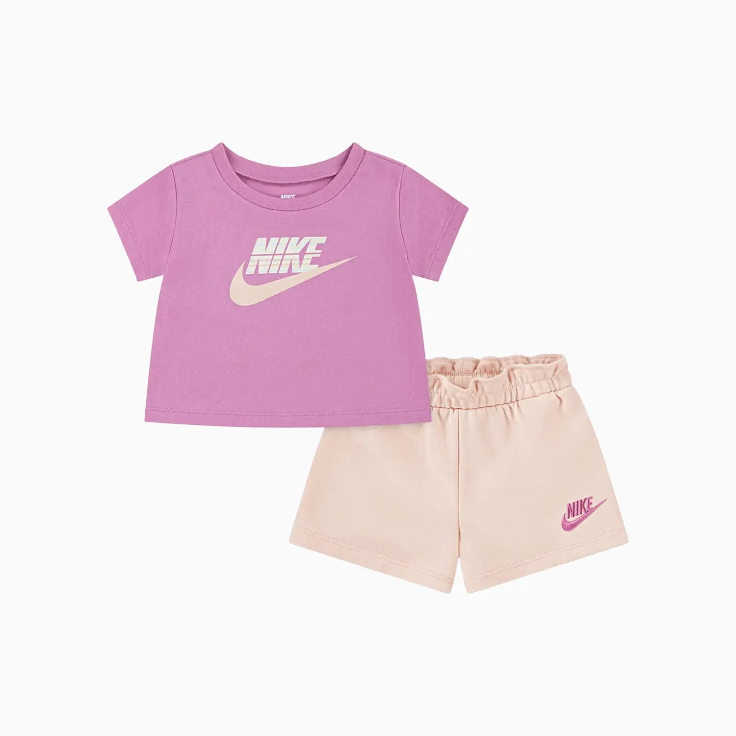 Kid's Sportswear 2 - Piece Knit Shorts Set Nike - Tops and Bottoms USA