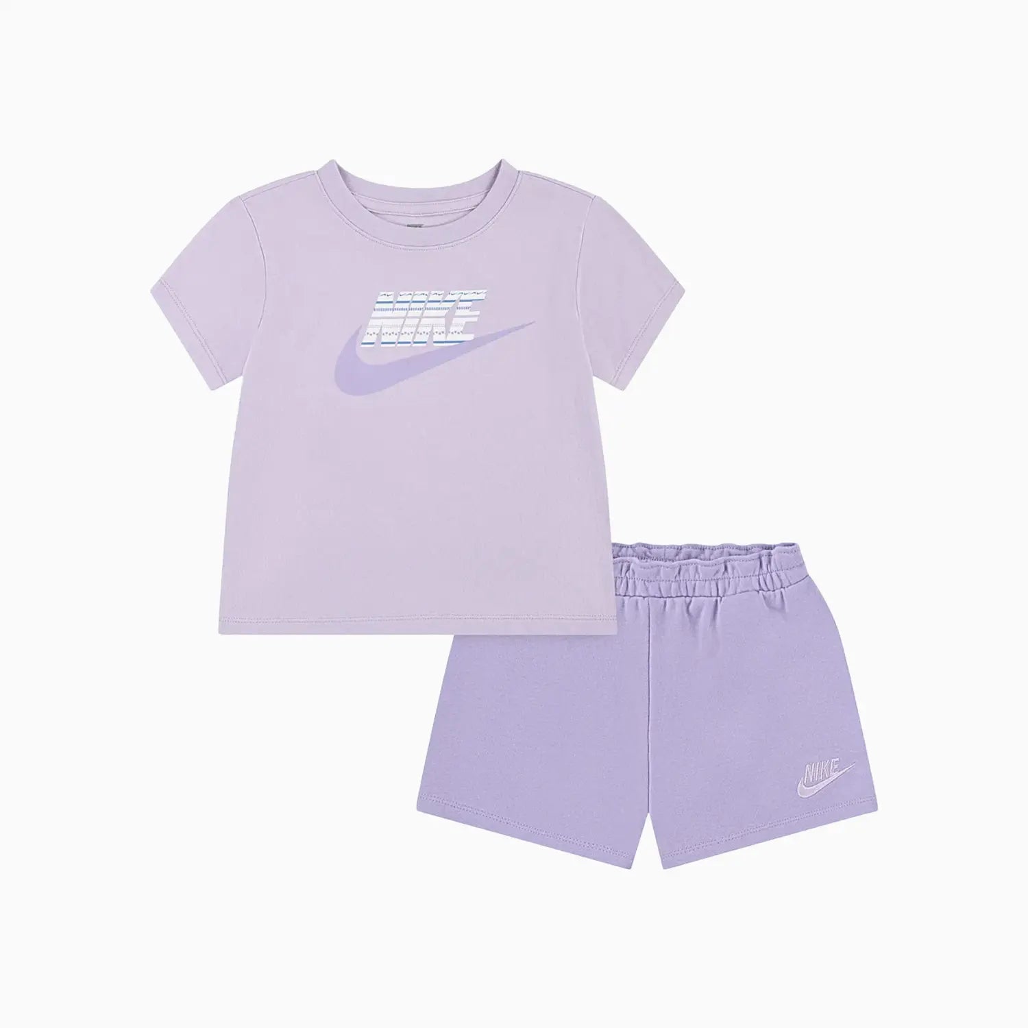 Kid's Sportswear 2 - Piece Knit Shorts Set Nike - Tops and Bottoms USA