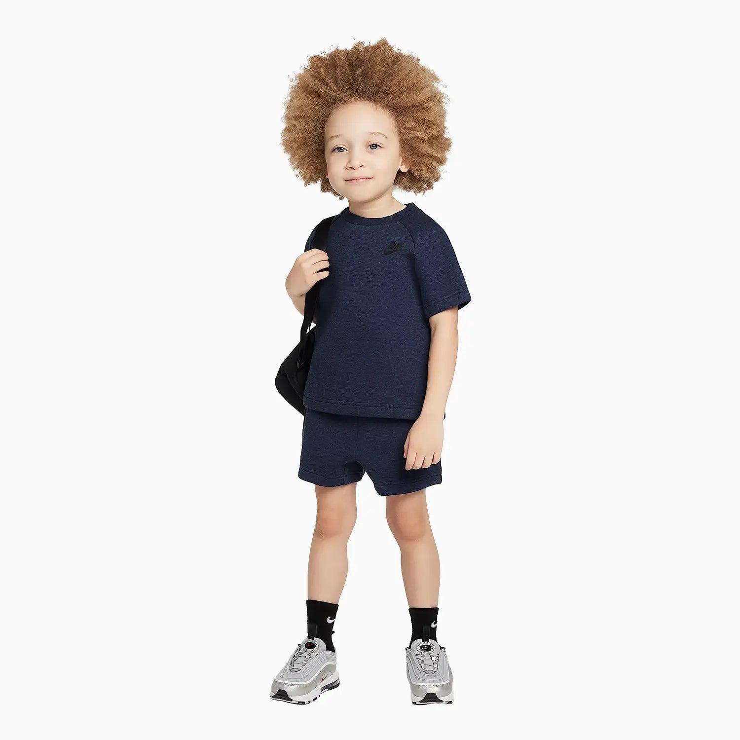 Kid's Sportswear 2 - Piece Knit Shorts Set Nike - Tops and Bottoms USA