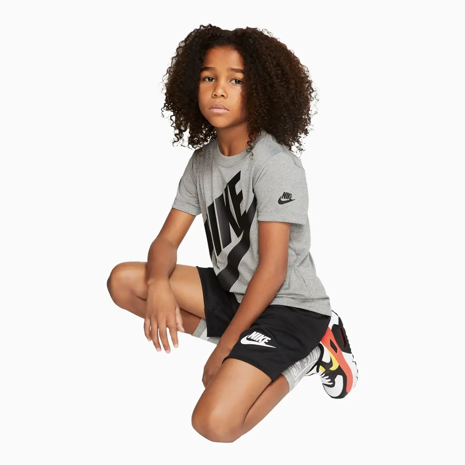 Kid's Sportswear 2 - Piece Knit Shorts Set Nike - Tops and Bottoms USA