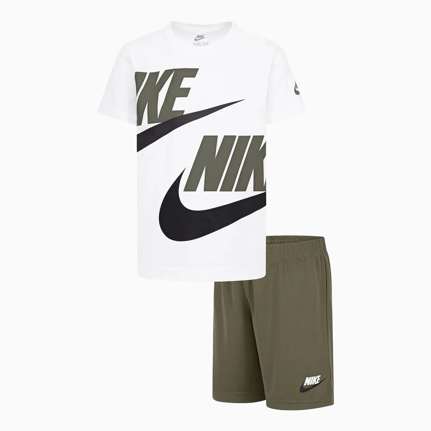 Kid's Sportswear 2 - Piece Knit Shorts Set Nike - Tops and Bottoms USA