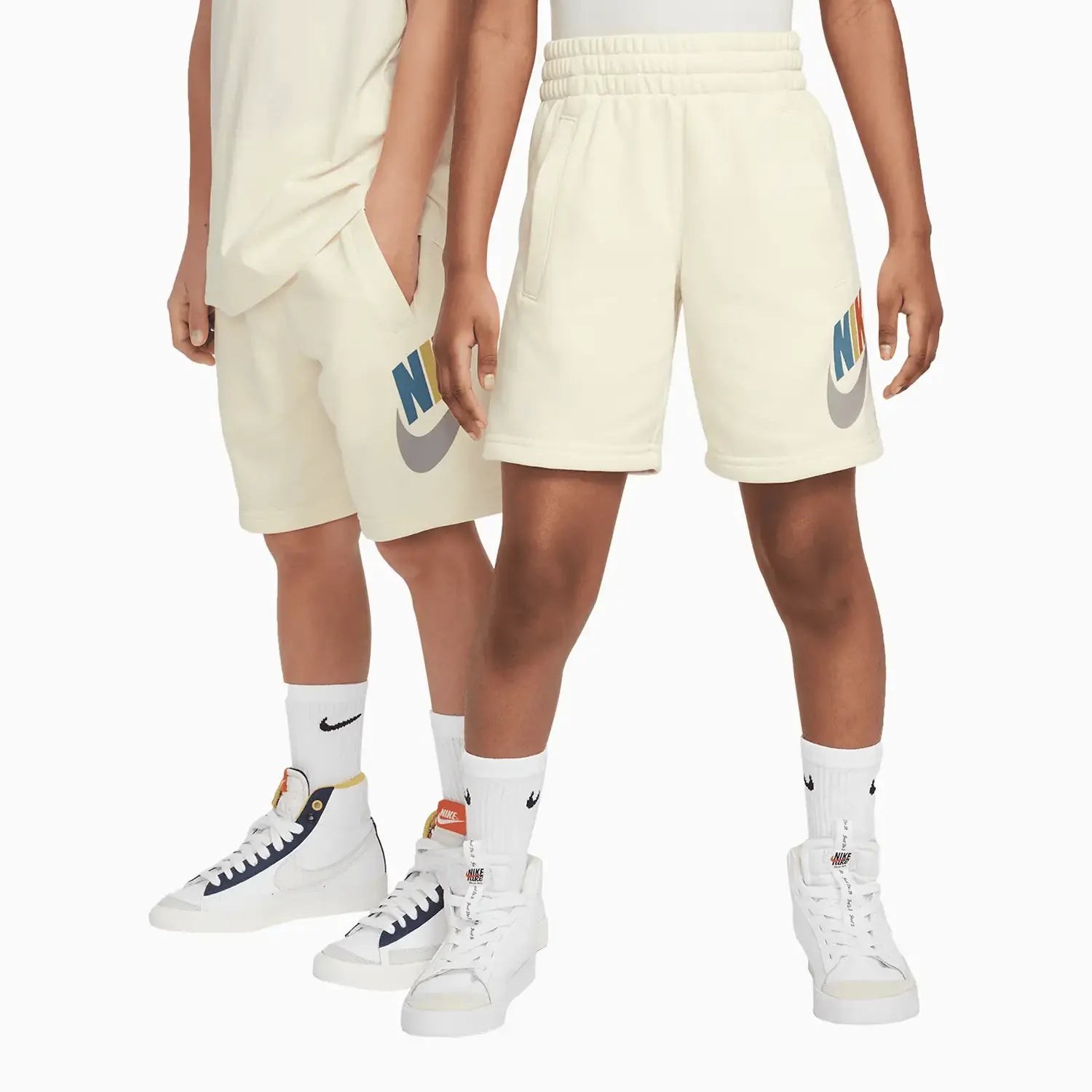 Kid's Sportswear T-Shirt And Shorts Outfit Nike - Tops and Bottoms USA
