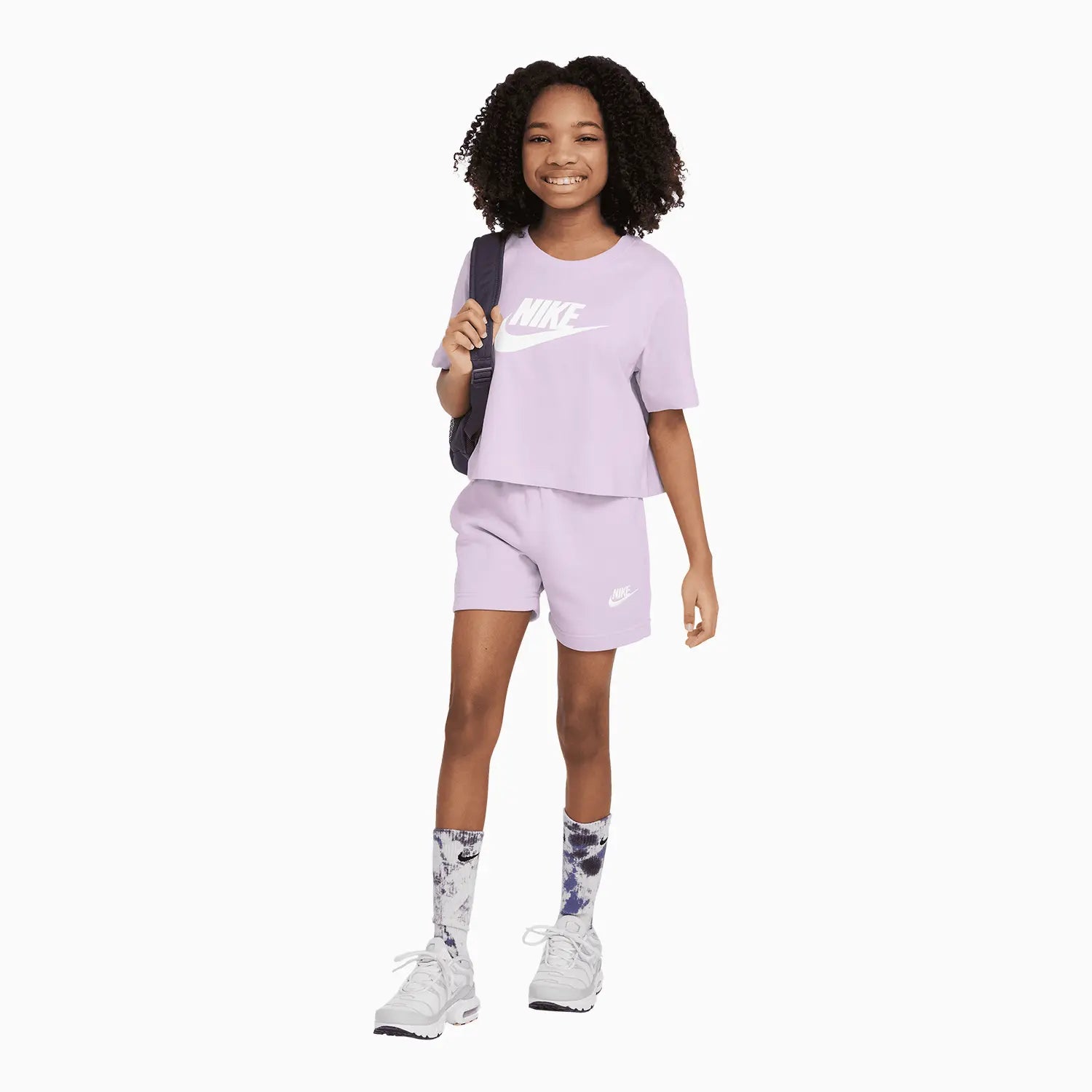 Kid's Sportswear T-Shirt And Shorts Outfit Nike - Tops and Bottoms USA