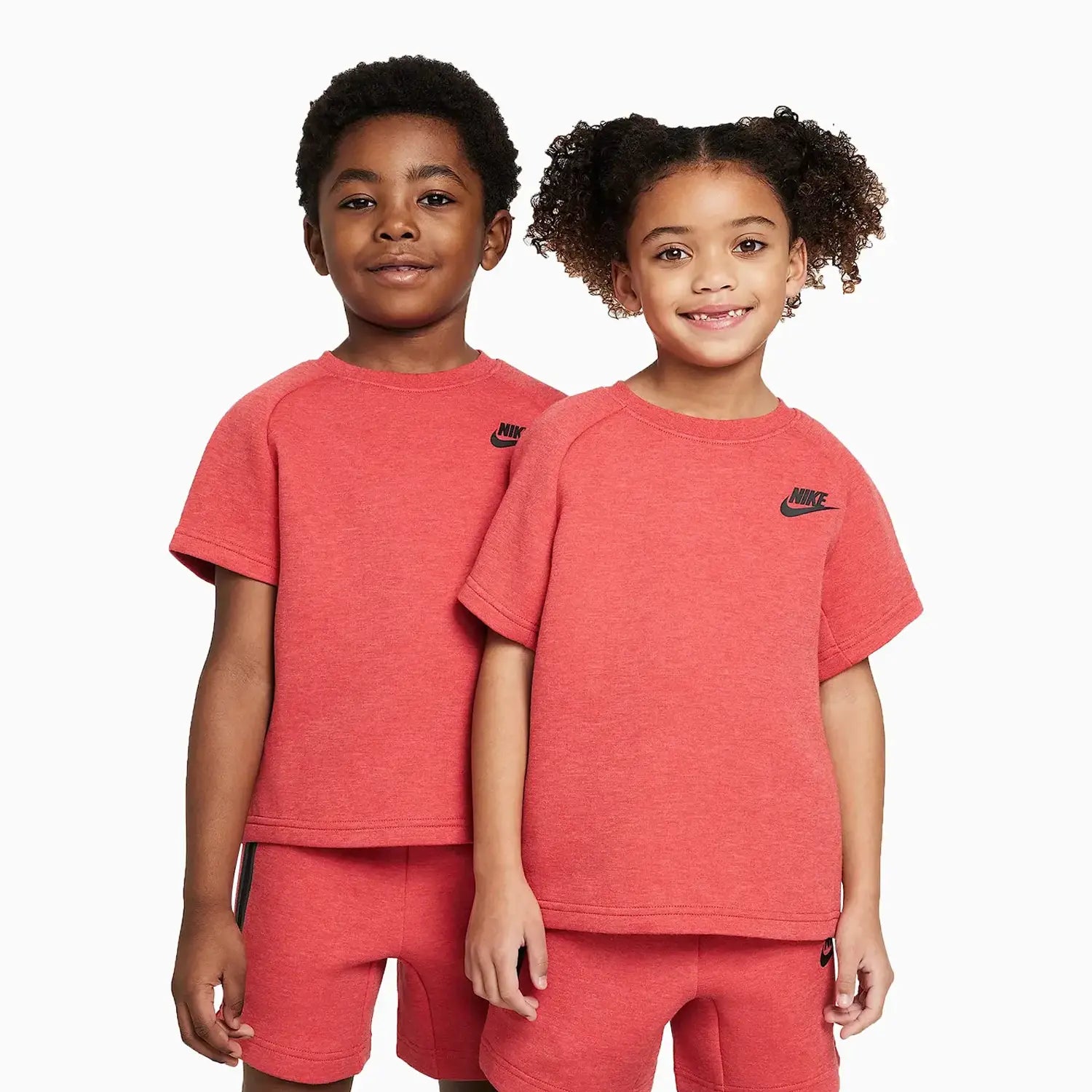 Kid's Sportswear Tech Fleece 2 - Piece Knit Shorts Set Nike - Tops and Bottoms USA