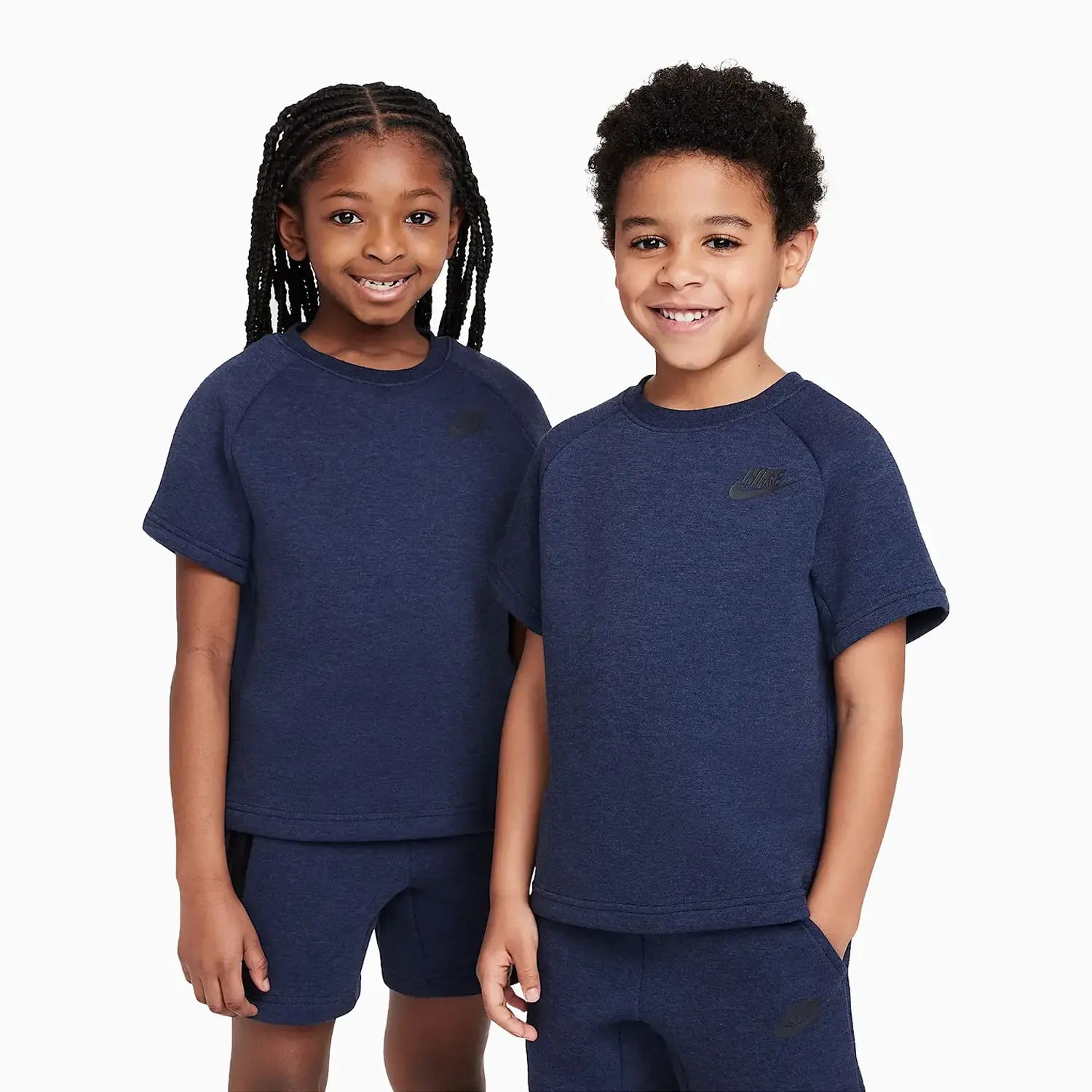 Kid's Sportswear Tech Fleece 2 - Piece Knit Shorts Set Nike - Tops and Bottoms USA