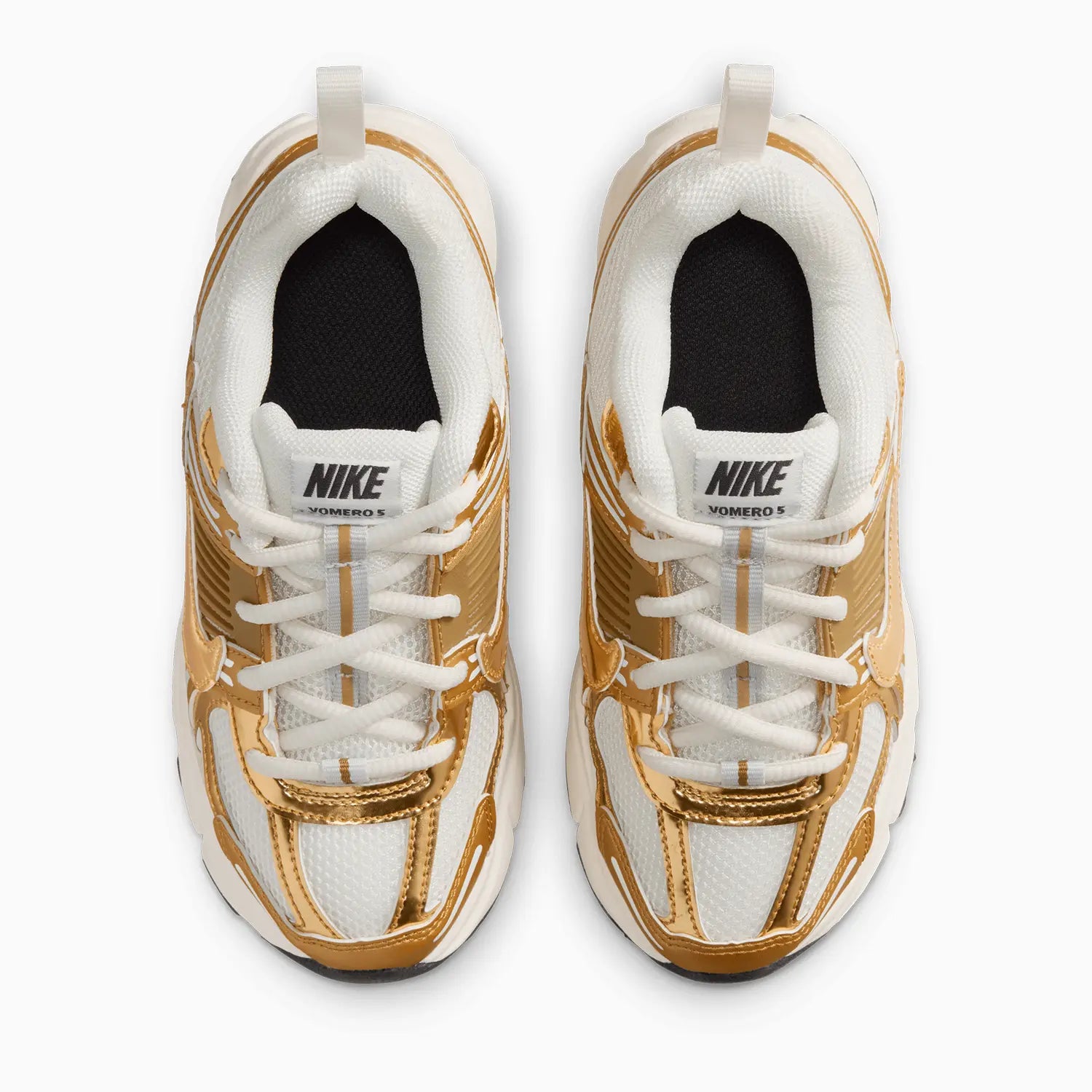 Kid's Vomero 5 Lace "Sail Metallic Gold" Pre School