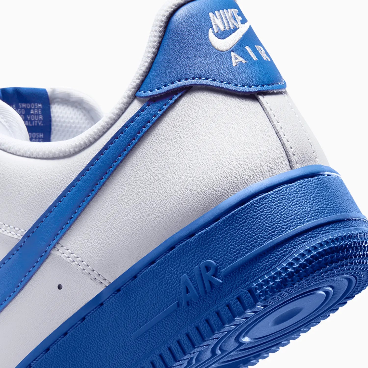 Men's Air Force 1 Low '07 "White Game Royal" Nike - Tops and Bottoms USA