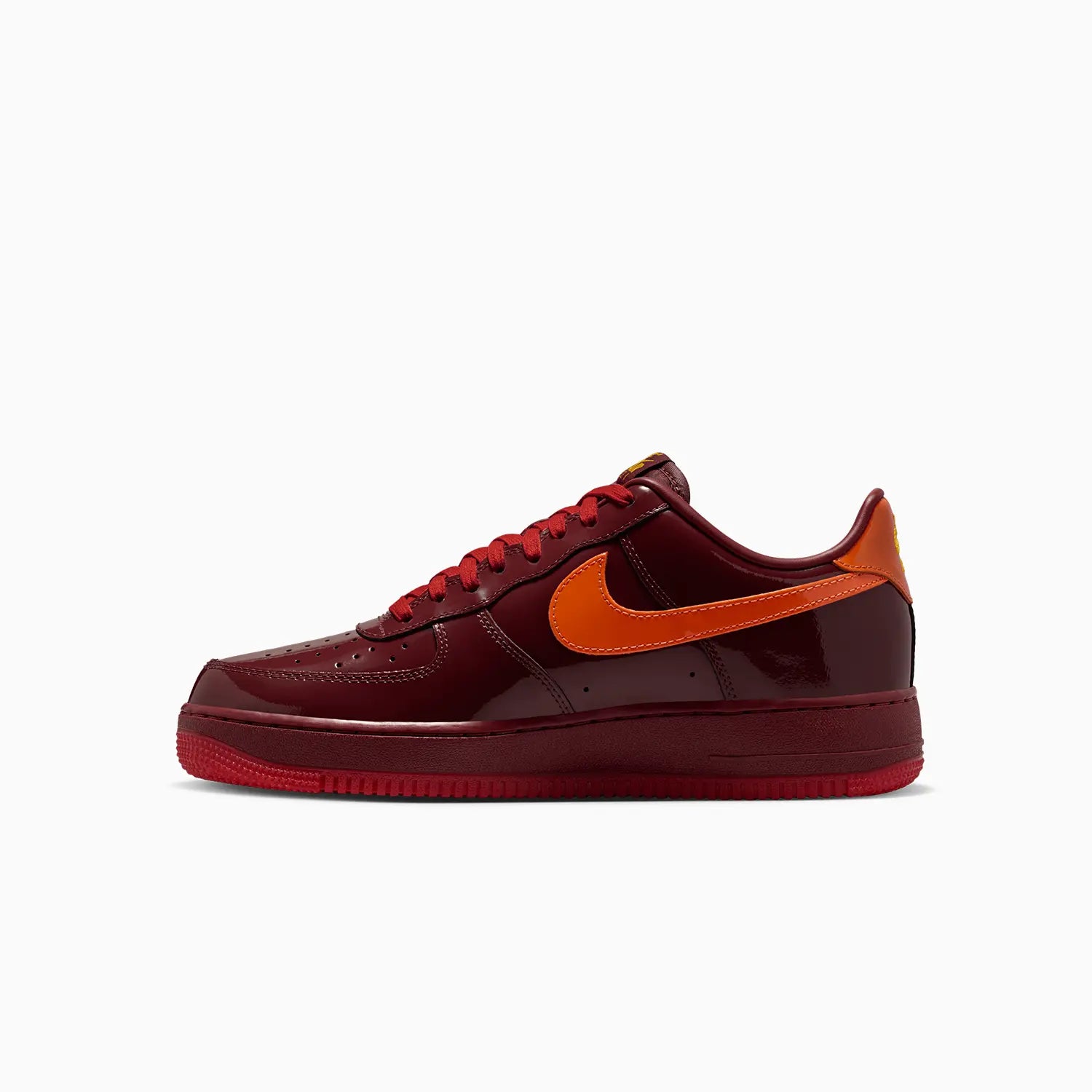Men's Air Force 1 Low "Dark Team Red and Safety Orange"