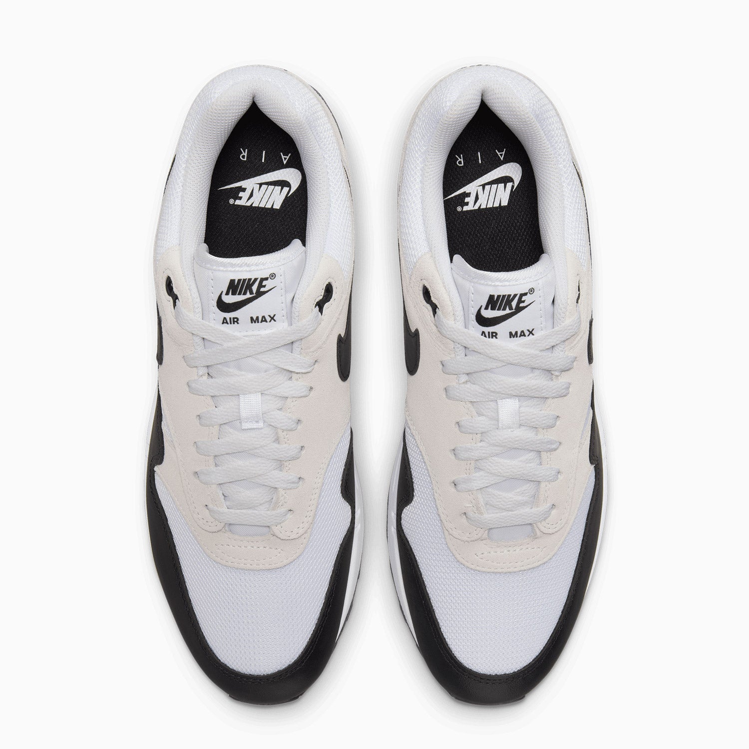 Men's Air Max 1 Ess "White Black" Nike - Tops and Bottoms USA