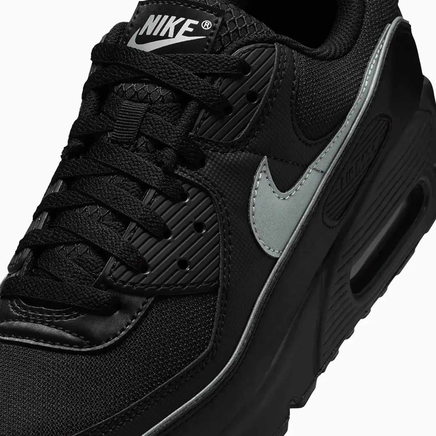 Men's Air Max 90 Premium "Black Reflective" Nike - Tops and Bottoms USA