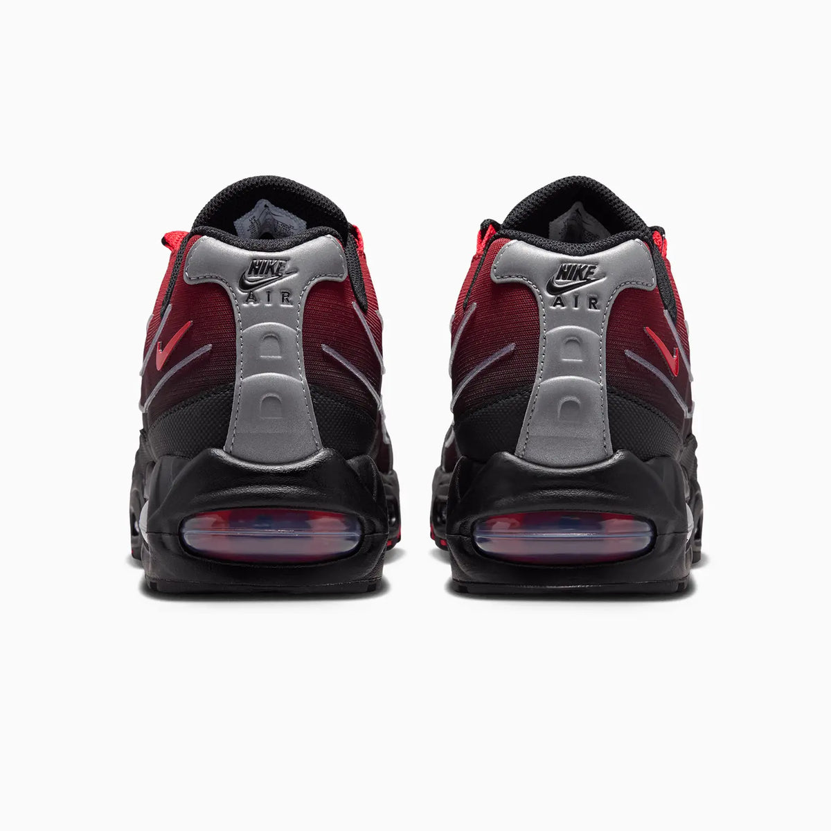 Men's Air Max 95 Big Bubble "Tech Black Tough Red" Nike - Tops and Bottoms USA