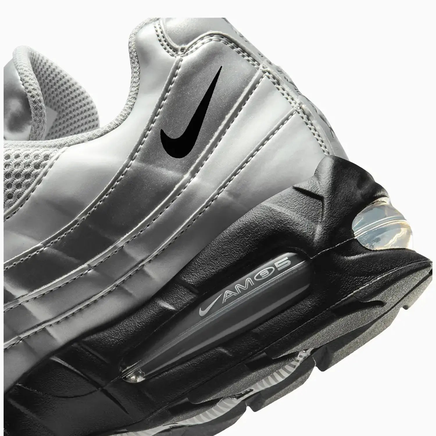 Men's Air Max 95 SE Big Bubble "Total 90 Metallic Silver"