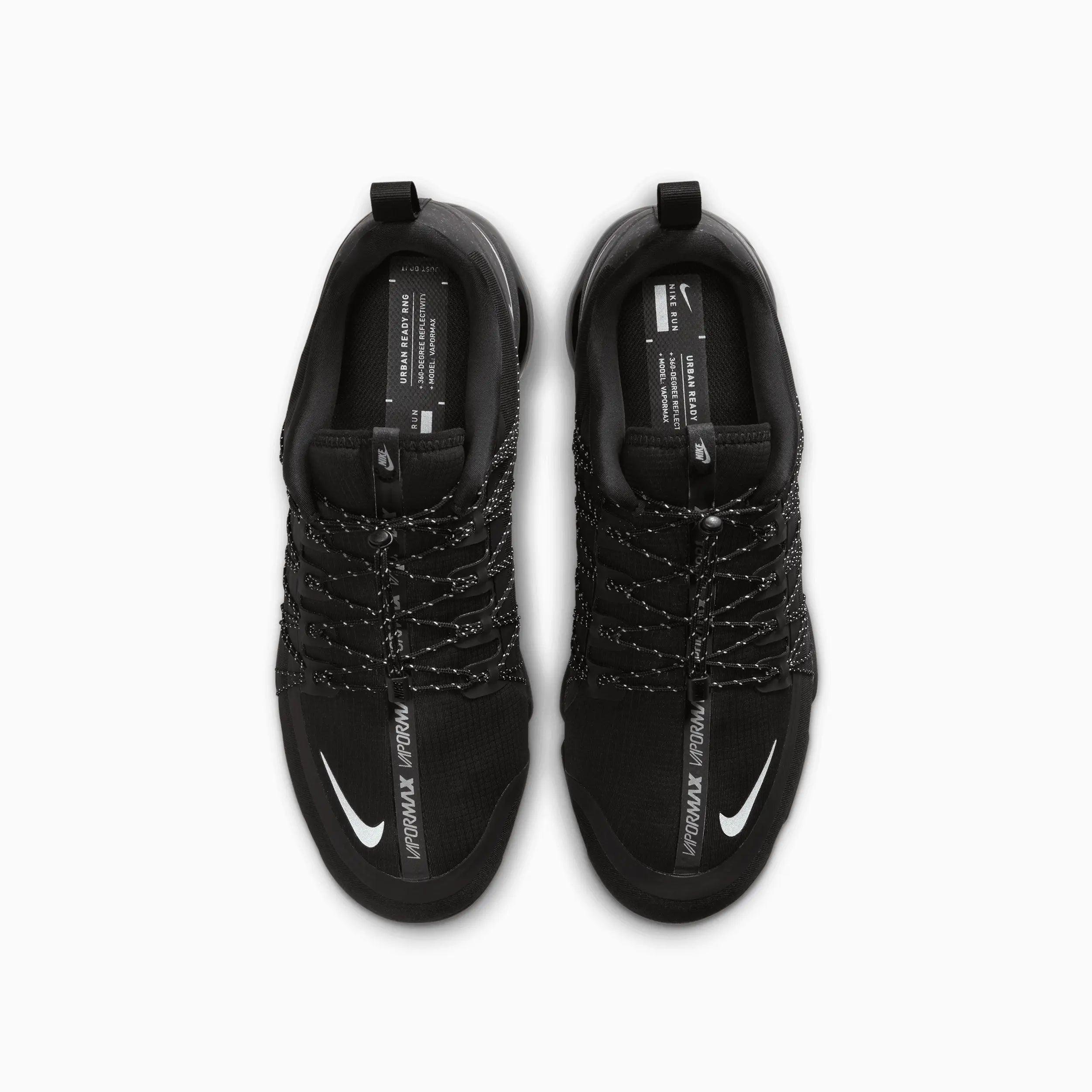 Men's Air Vapormax Run Utility "Black Reflect Silver" Nike - Tops and Bottoms USA