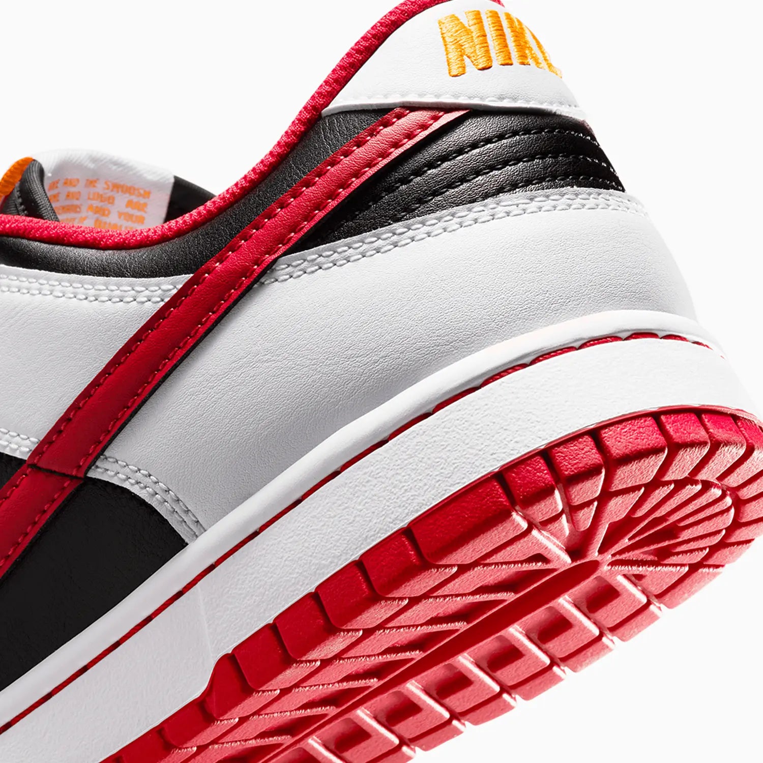 Men's Dunk Low Retro "Black White University Red"
