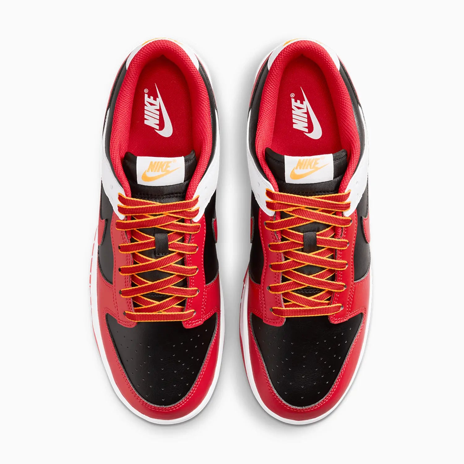 Men's Dunk Low Retro "Black White University Red"