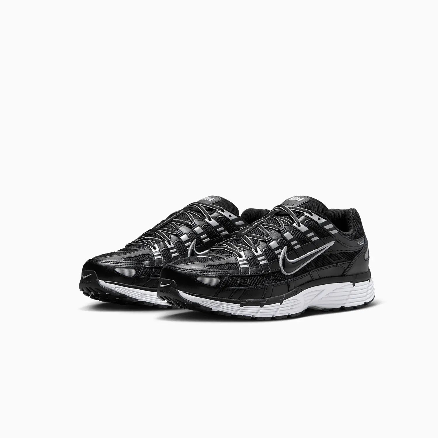 Men's P - 6000 "Black Metallic Silver" Nike - Tops and Bottoms USA