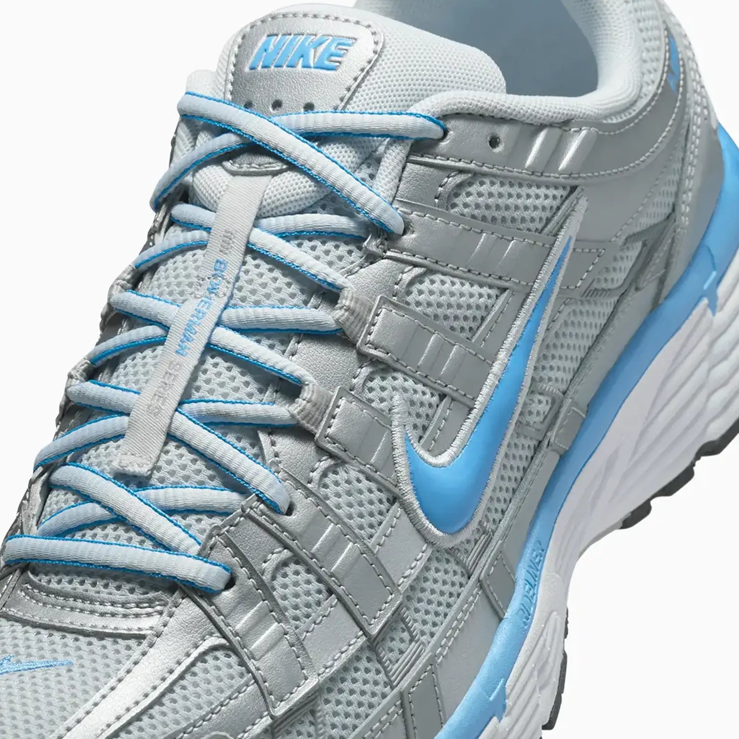 Men's P - 6000 "Metallic Platinum University Blue" Nike - Tops and Bottoms USA