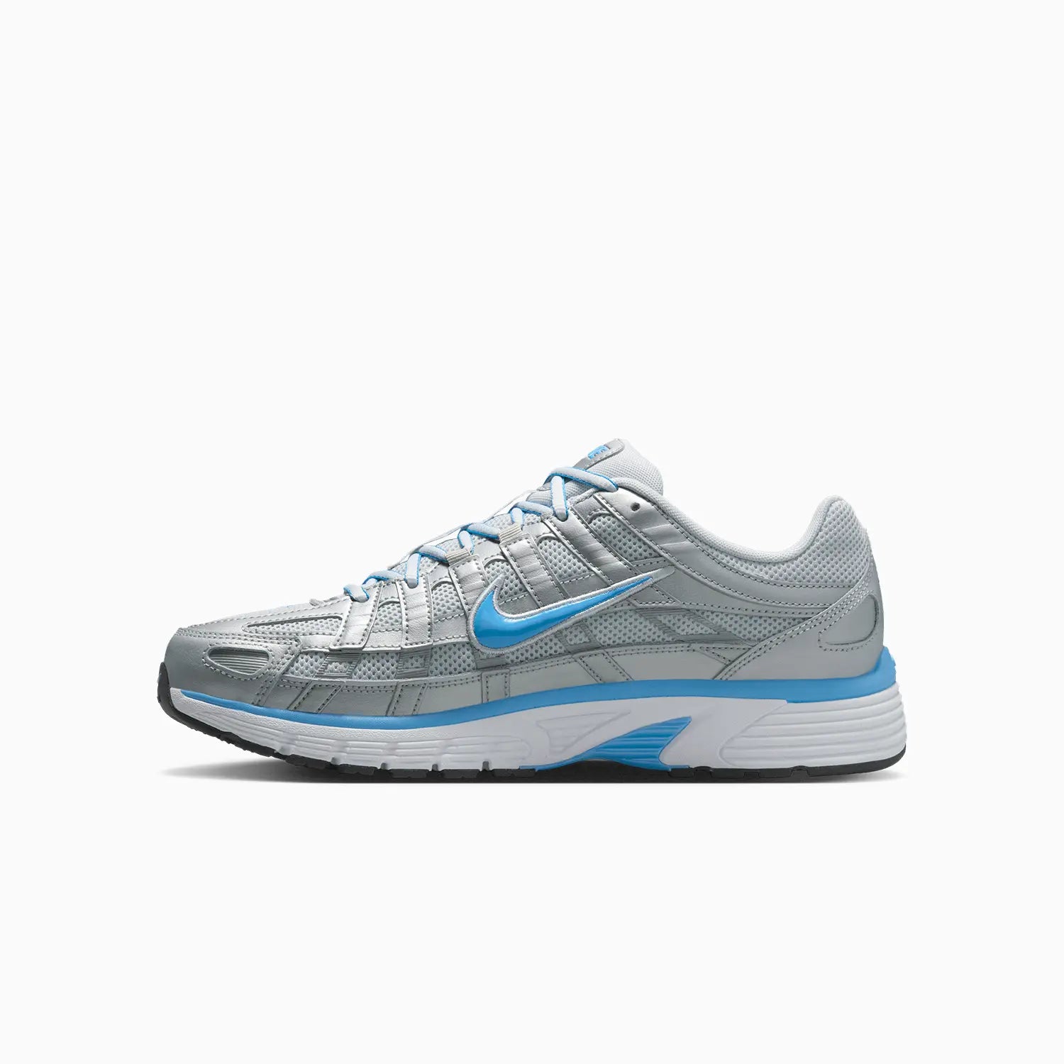 Men's P - 6000 "Metallic Platinum University Blue" Nike - Tops and Bottoms USA